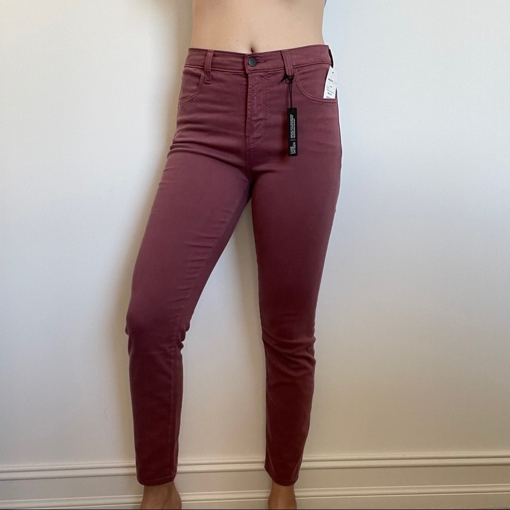 NWT J Brand Alana High Rise Crop Skinny Jeans